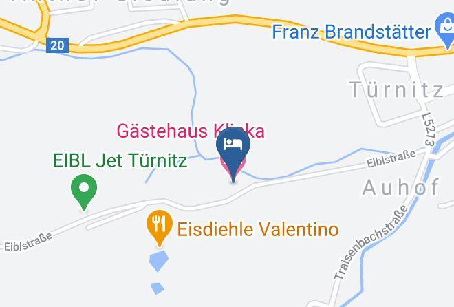 Lilienfeld - Gastehaus Klinka Maps