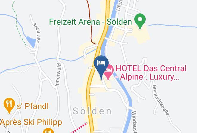 Imst - Gastehaus Kneisl Maps
