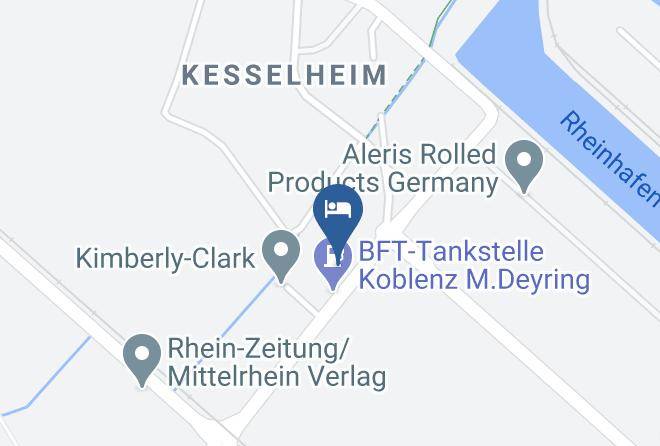 Coblenz - Gastehaus Koblenz Maps