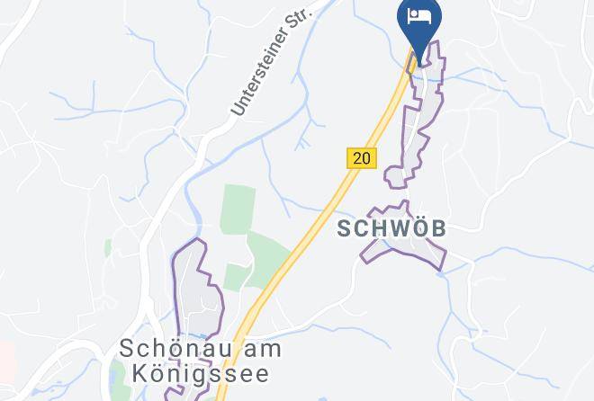 Berchtesgadener Land - Gastehaus Kreuzeck Maps