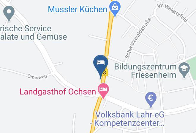 Ortenaukreis - Gastehaus Krone Maps