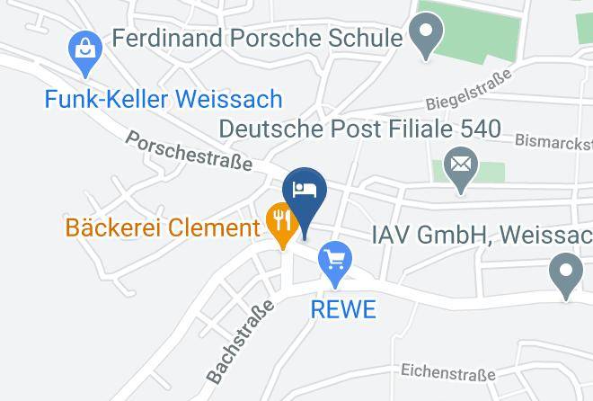 Boblingen - Gastehaus Kubler Maps