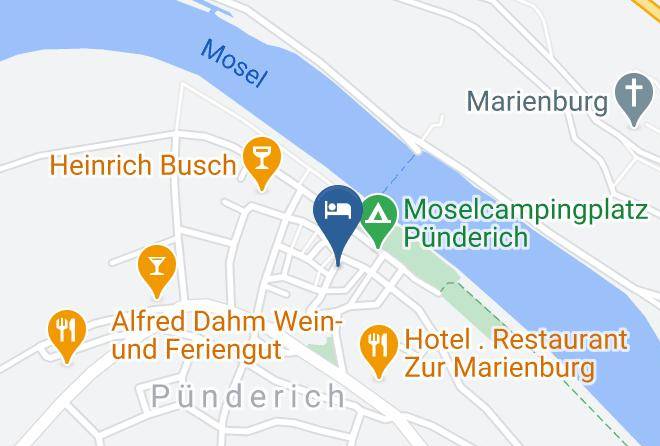 Cochem Zell - Gastehaus Kuhns Weinschenke Maps