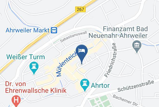 Ahrweiler - Gastehaus Kupper Maps