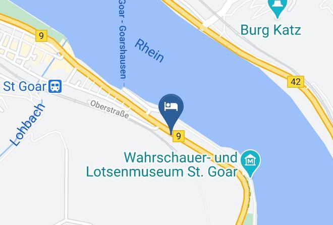 Rhein Hunsruck Kreis - Gastehaus Kurz Maps