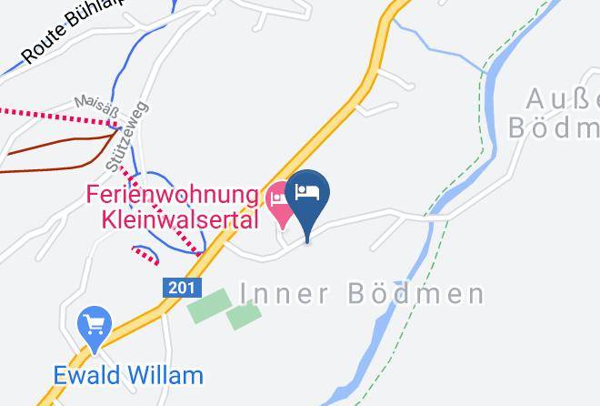 Bregenz - Gastehaus Kuschel Maps