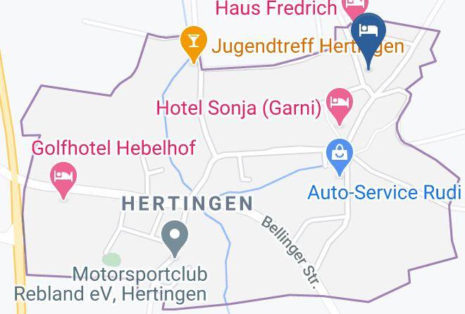 Lorrach - Gastehaus Lampe Maps