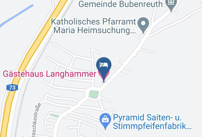 Erlangen Hochstadt - Gastehaus Langhammer Maps
