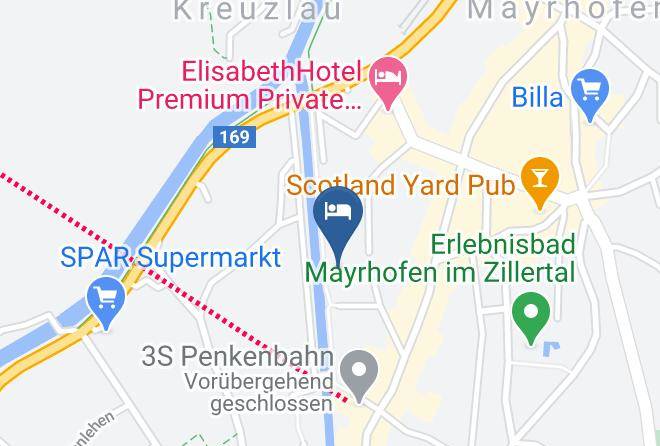 Schwaz - Gastehaus Larchenheim Maps