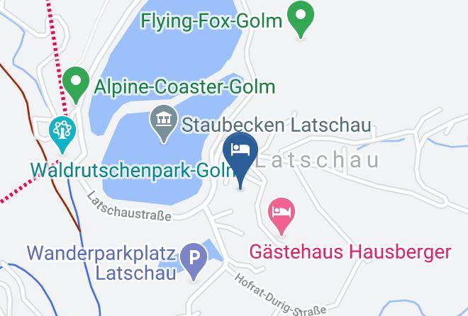Bludenz - Gastehaus Latschau Maps