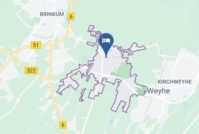 Diepholz - Gastehaus Leeste Maps
