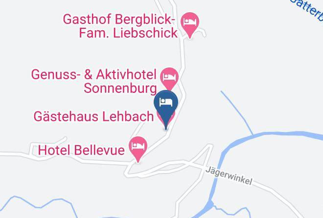 Bregenz - Gastehaus Lehbach Maps