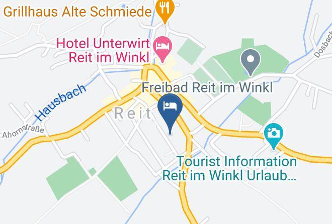 Traunstein - Gastehaus Licht Maps