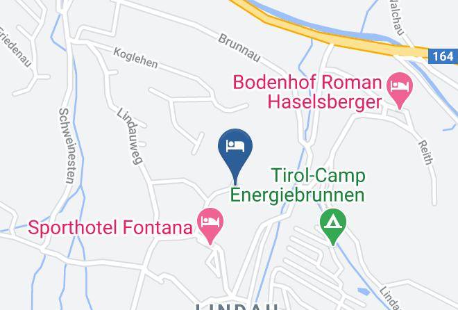 Kitzbuhel - Gastehaus Lichtmannegger Maps