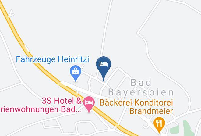 Garmisch Partenkirchen - Gastehaus Linbrunner Maps