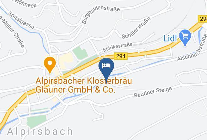 Freudenstadt - Gastehaus Linde Eberhardt Maps