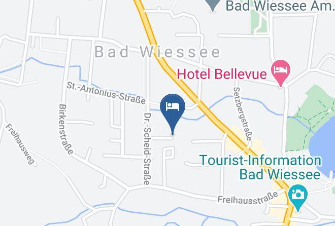 Miesbach - Gastehaus Lingl Maps
