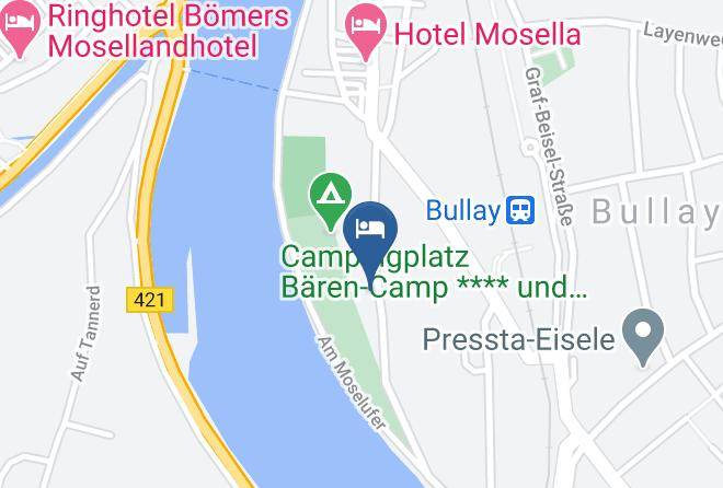 Cochem Zell - Gastehaus Lohmann Maps