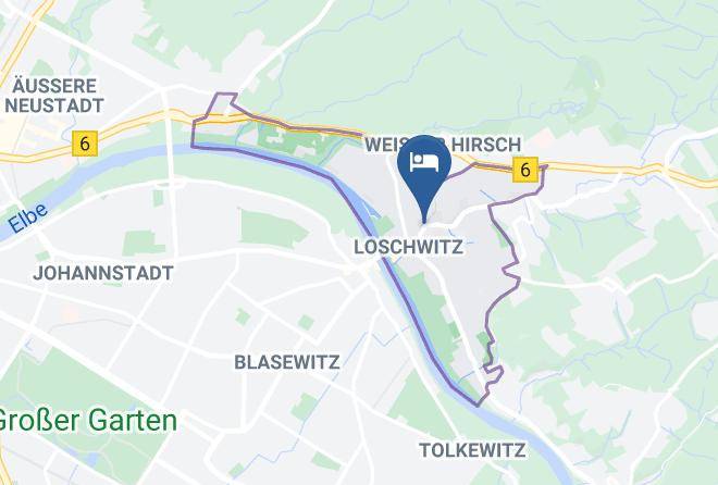 Dresden - Gastehaus Loschwitz Maps