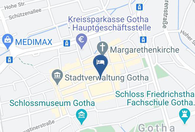 Gotha - Gastehaus Luise Maps