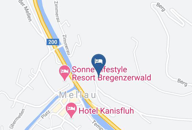 Bregenz - Gastehaus Lutz Maps