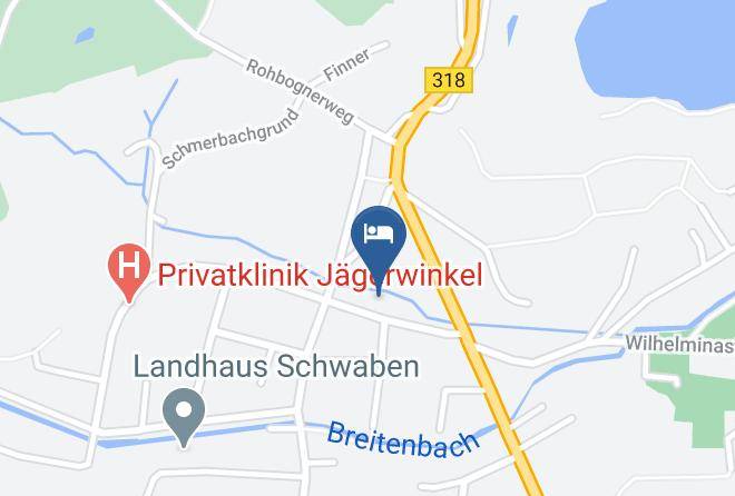 Miesbach - Gastehaus Margarete Maps