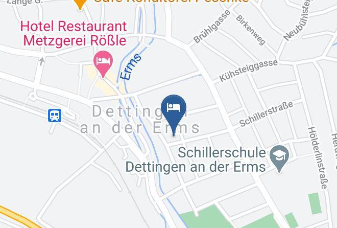 Reutlingen - Gastehaus Marion Maps
