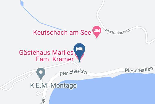 Klagenfurt Land - Gastehaus Marlies Fam Kramer Maps