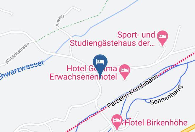 Bregenz - Gastehaus Martina Familie Kessler Maps