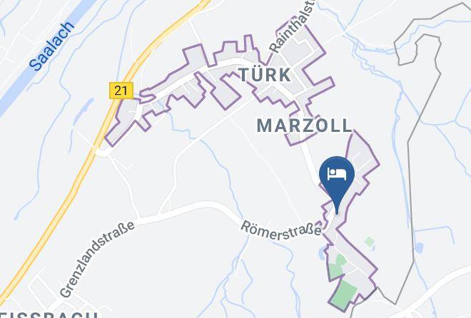 Berchtesgadener Land - Gastehaus Marzoll Maps