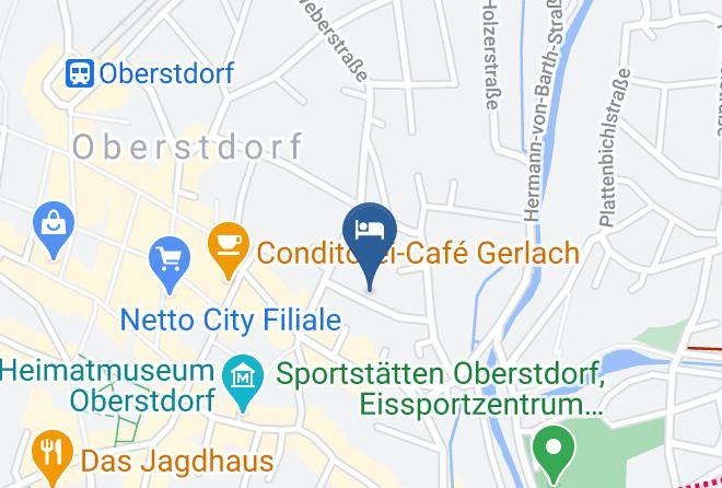 Oberallgau - Gastehaus Math Maps