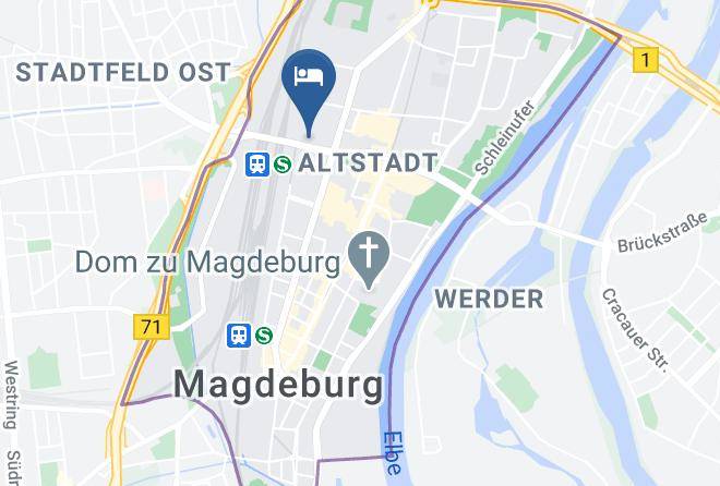 Magdeburg - Gastehaus Md Maps