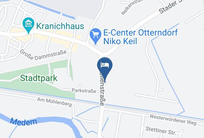 Cuxhaven - Gastehaus Meeresbrandung Maps