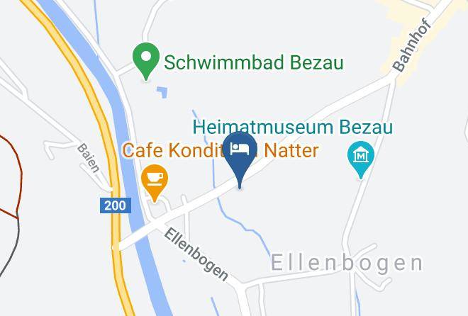 Bregenz - Gastehaus Meusburger Maps
