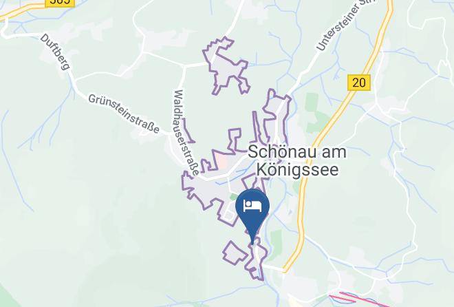 Berchtesgadener Land - Gastehaus Minerva Maps