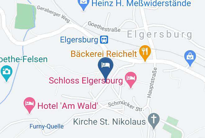 Ilm Kreis - Gastehaus Moller Maps