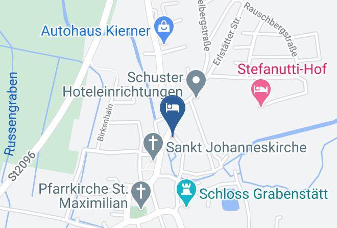 Traunstein - Gastehaus Monalisa Maps