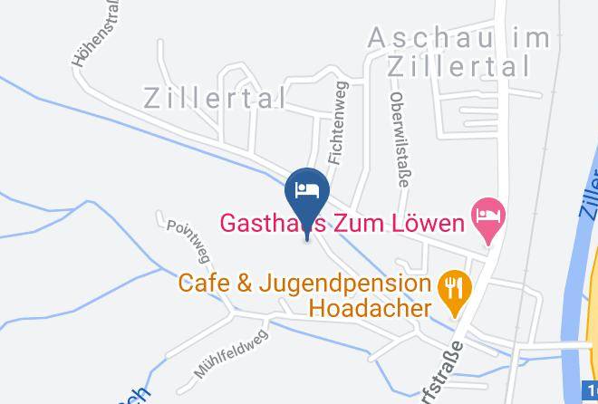 Schwaz - Gastehaus Muhlfeld Maps