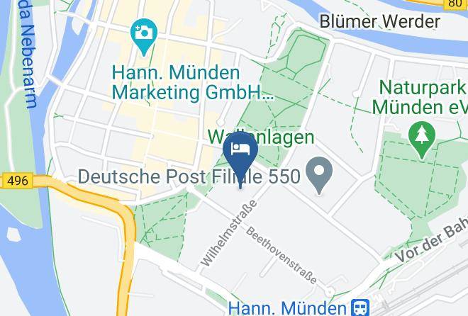 Gottingen - Gastehaus Musmann Maps