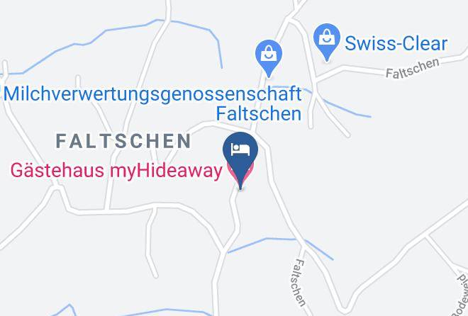 Frutigen Niedersimmental - Gastehaus Myhideaway Maps