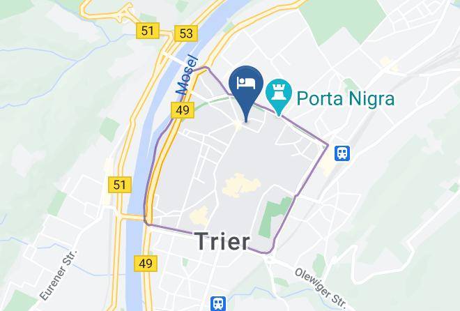 Treves - Gastehaus Nadabei Maps