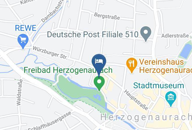Erlangen Hochstadt - Gastehaus Negri Maps