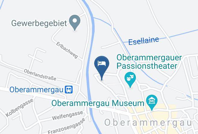 Garmisch Partenkirchen - Gastehaus Neu Am Passionstheater Maps