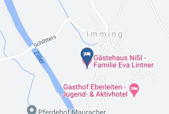 Schwaz - Gastehaus Nisl Familie Eva Lintner Maps