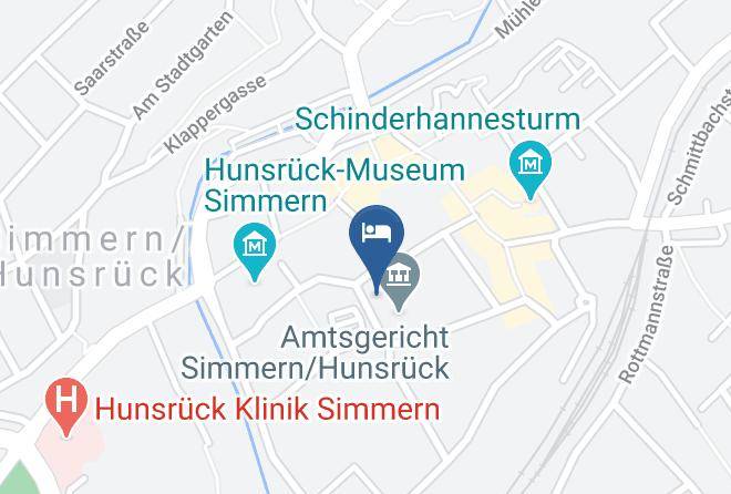 Rhein Hunsruck Kreis - Gastehaus No 3 Maps