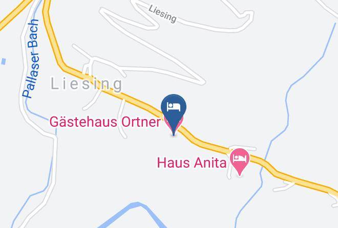 Hermagor - Gastehaus Ortner Maps