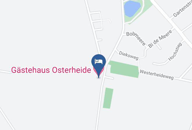 Nordfriesland - Gastehaus Osterheide Maps