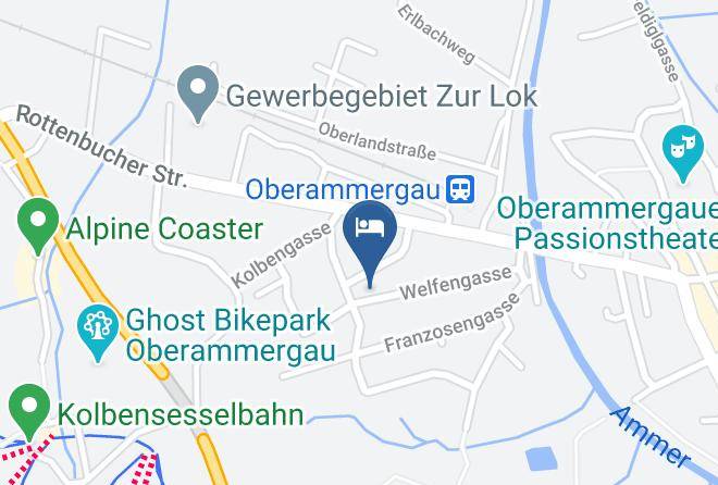 Garmisch Partenkirchen - Gastehaus Otto Huber Maps