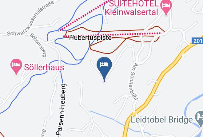 Bregenz - Gastehaus Panorama Familie Schuster Maps