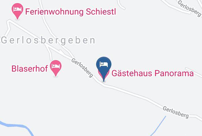 Schwaz - Gastehaus Panorama Maps